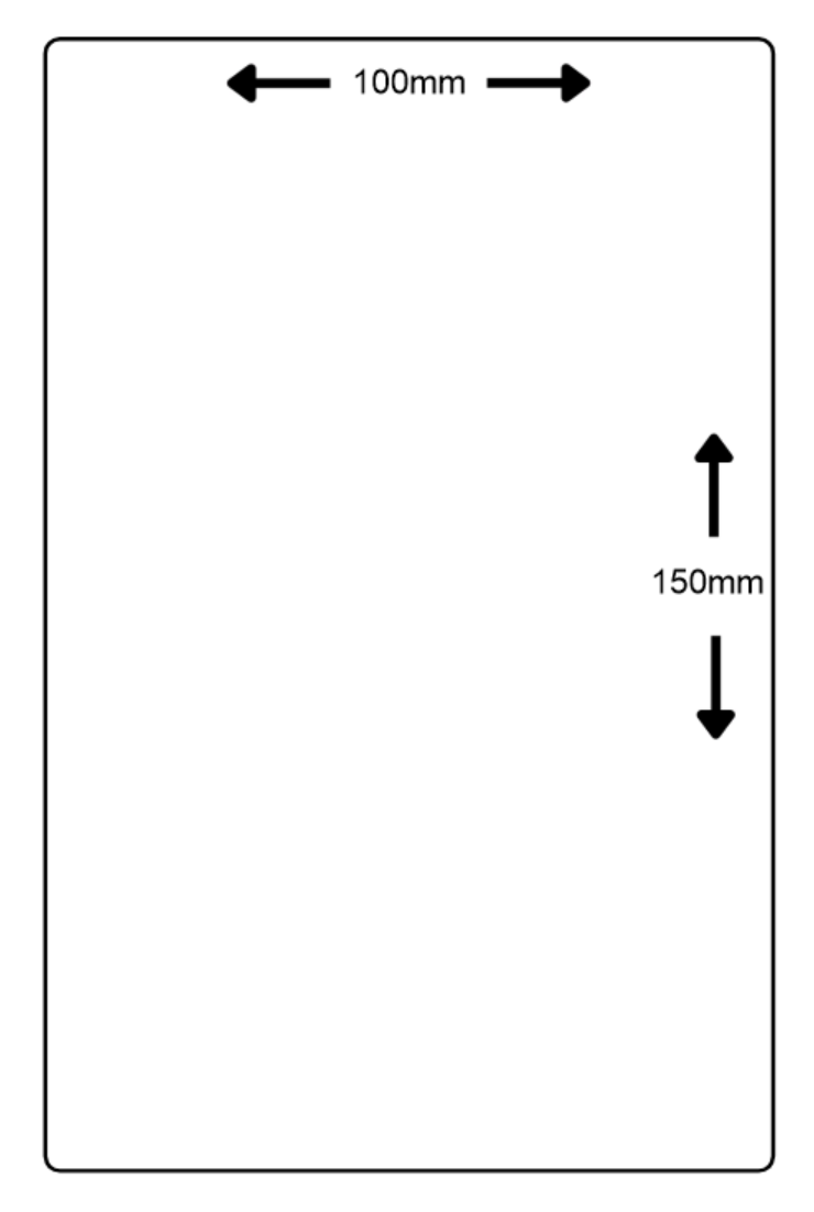 Direct Thermal Courier Labels 100mm x 150mm