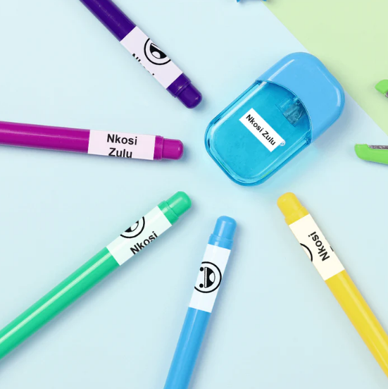Wrap Around Pen & Pencil Labels 2K 3 Across