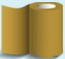 Load image into Gallery viewer, RAD Matte Gold Resin 102 x 50m CO